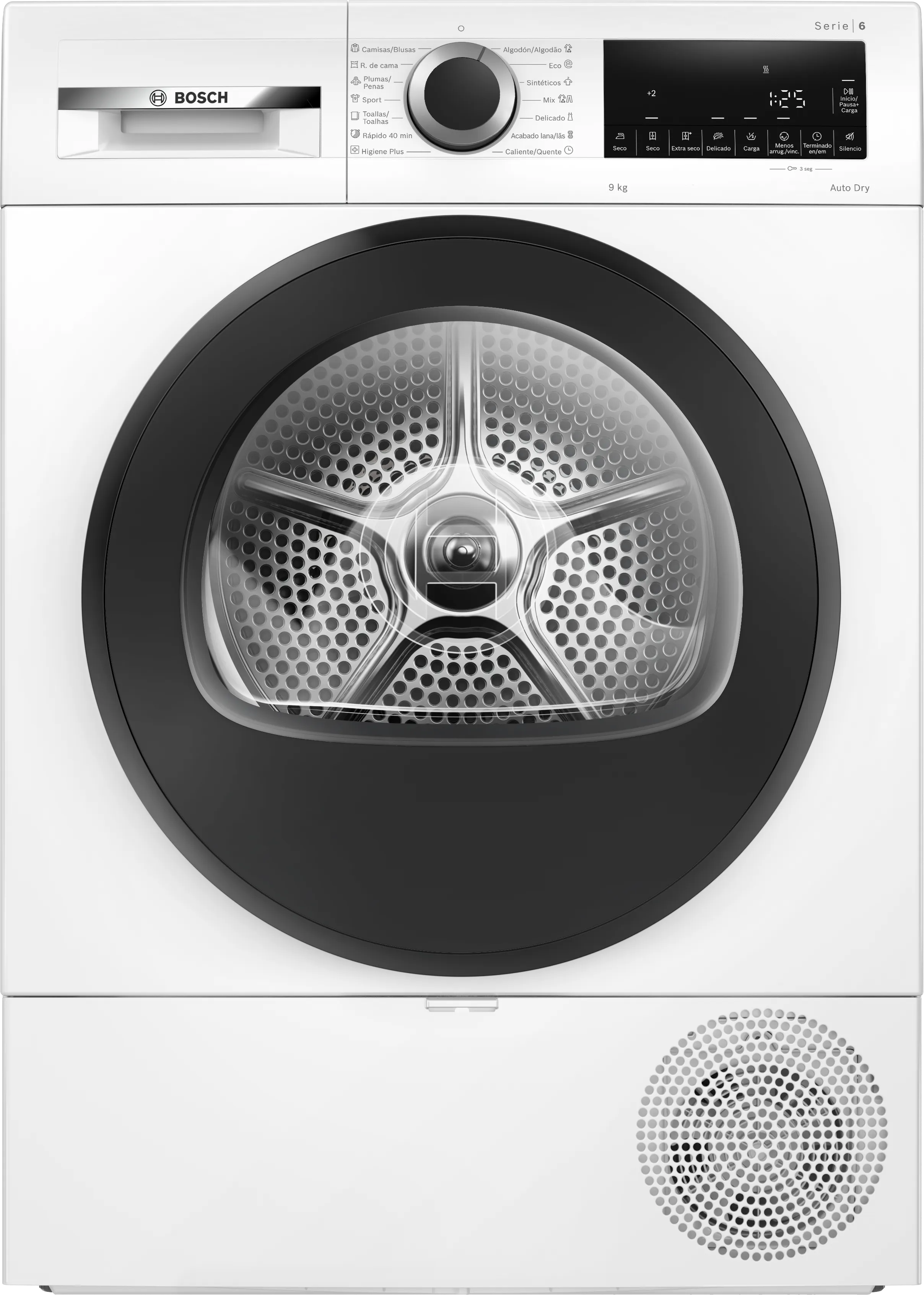Secadora BOSCH WQG243D0ES Bomba de Calor